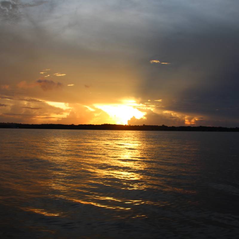 sunset guyana