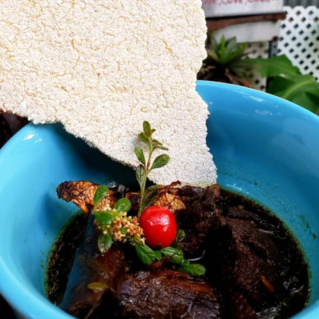 Guyanese style cassava bread backyard cafe