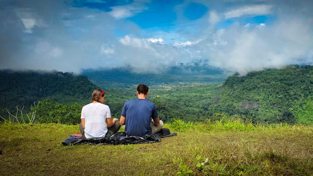 mountain view couple