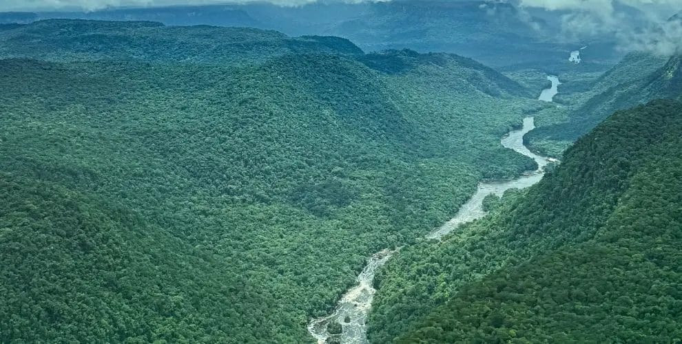 River Through the Mountains